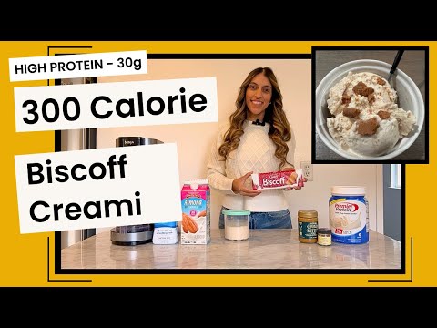 Easy High-Protein Biscoff Ice Cream Recipe (Ninja Creami)