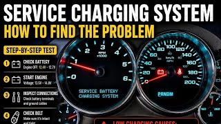 How to fix Service Battery Charging System - 2007-2013 Chevrolet Silverado/ GMC Sierra.