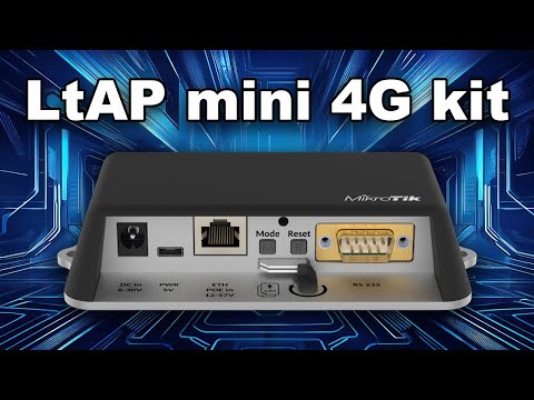 LtAP mini 4G Kit | Compact Weatherproof LTE Access Point for On-the-Go Connectivity
