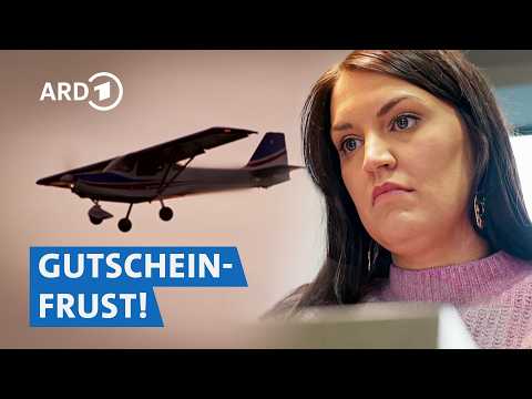 Ärger mit Erlebnisgutscheinen: wenn der Rundflug nicht abhebt | Marktcheck SWR