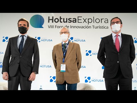 Pablo Casado participa en el VIII Foro de Innovación Turística de Hotusa Explora