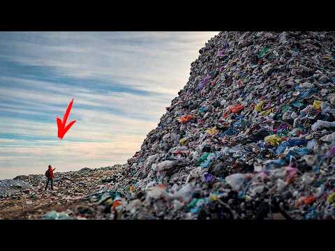 I Climbed the BIGGEST Trash Mountain! My Finds at the Top