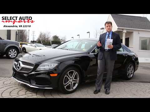 2015 Mercedes-Benz CLS400 4Matic, Black, Select Auto Imports in Alexandria, VA #19389