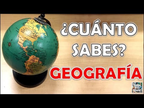 100 Preguntas de 'GEOGRAFÍA' Test/Trivial/Quiz
