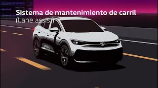 Volkswagen eléctrico - Lane Assist en el ID.4 Trailer
