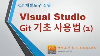[개발도구 꿀팁] Visual Studio 에서 Git 사용하는 방법 (기초)