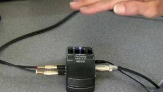 Video thumbnail for Behringer RSM guitar FX pedals review - CD400 Chorus Space D by dancetech