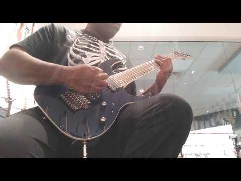 Ibanez RG2027XL Prestige 7 string demo