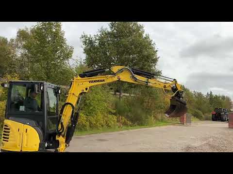 Video: Yanmar Vio 33-6 minigravemaskine med tilt 1