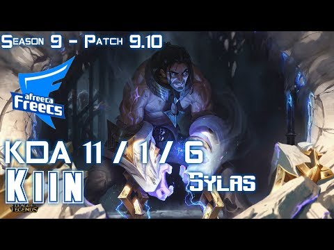 AFs Kiin SYLAS vs AKALI Mid - Patch 9.10 KR Ranked