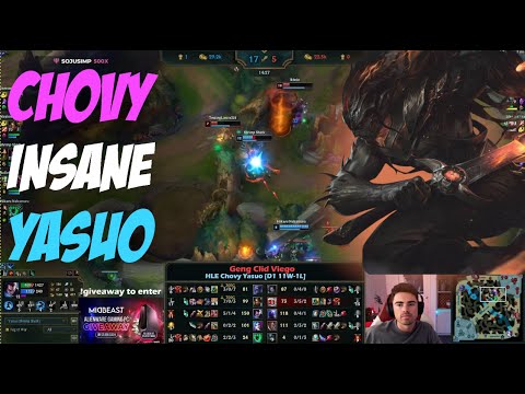 Chovy Triple Kill on Yasuo