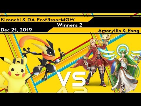[Smash Ultimate] XenoArcadian 2019 Q4 (Winners 2) - Kiranchi & DA Prof3ssorMGW vs Amaryllis & Pong