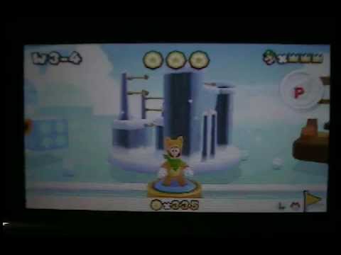 Super Mario 3D Land - W 3-4 Speedrun