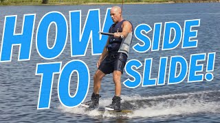 How To Side Slide Wakeboarding