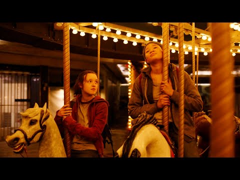 The Last of Us HBO: S1E7 - Ellie x Riley, Ethereal Carousel scene "We're like the future"