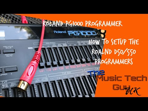 Roland PG-1000 Synthesizer Programmer for the Roland D-50/D-550 1987 Bild 7