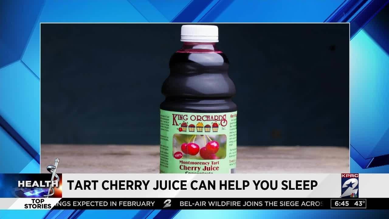 Health Headlines: Tart cherry juice can help you sleep
