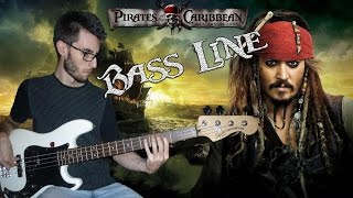 Disney's Pirates Of The Caribbean [Bass Line + TABS]