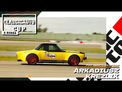 Arkadiusz Krężlik - Fiat Abarth 124 Spider - 6 runda Classicauto Cup 2025