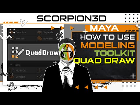 MAYA BASICS MODELING TOOLKIT – QUAD DRAW, LET'S MAKE BABY STEPS FOR BEGINNERS