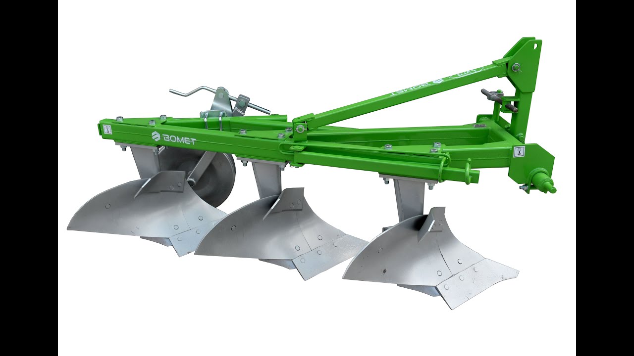 Pług trzy skibowy BOMET na TUZ Kat II TRAKTOR.COM.PL
