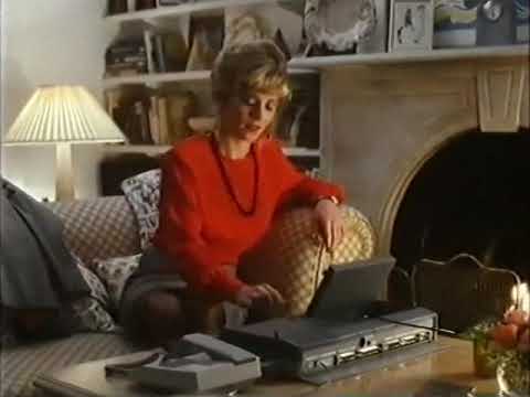 Portable PC (Amstrad, 1988) UK TV ad