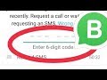 Fix Whatsapp Business Verification Code Not Receive Problem Solve