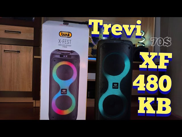 Vídeo relacionado con Trevi XFest XF 650 KB - Altavoz inalámbrico portátil de 100 W, Altavoz con micrófono dinámico Incluido, entradas USB, Micro SD y AUX-IN, función TWS, Karaoke Party Speaker, Ideal para Fiestas o