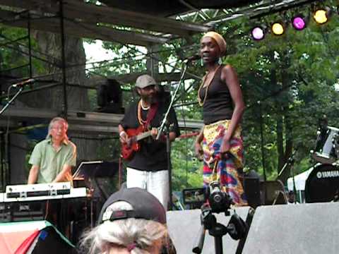 Ruth Mathiang and Waleed Abdulhamid Afrofest July 10 2011