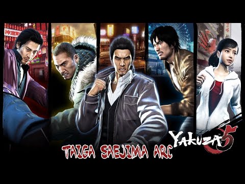 Taiga Saejima Arc (Part 2) | Yakuza 5 Remastered | Movie Cutscenes (1080p60 HD) - AnimersiveXP