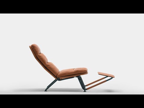 Kontrapunkt recliner - designed for lightweight dreamtime