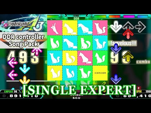 【DDR A3/GP】 concon [SINGLE EXPERT] 譜面確認＋クラップ