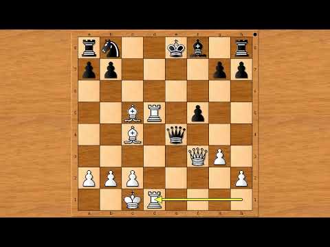 Najlepše šahovske partije -  SPIELMANN vs FLAMBERG - Bečki gambit # 1128