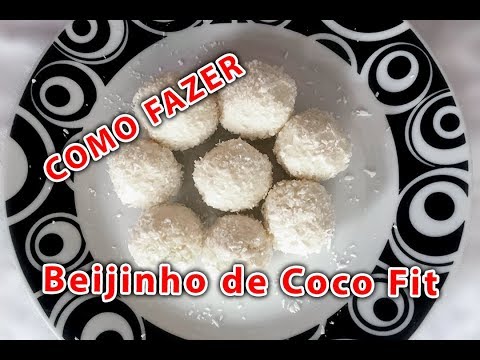 Como Fazer Beijinho de Coco Fit - Fitness Diário