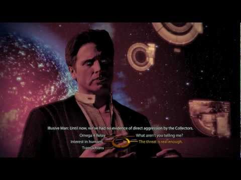 Bea Ren Mass Effect 2 HD 03 -  Illusive Man Meeting, Freedom's progress, Tali, Veetor, Joker