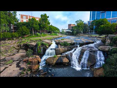 Greenville, SC in 4K: Full Downtown Walking Tour + Honest AC Hotel Review
