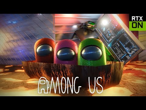 Among Us RTX On EP23 (Floor is Lava 2) - 3D Animation