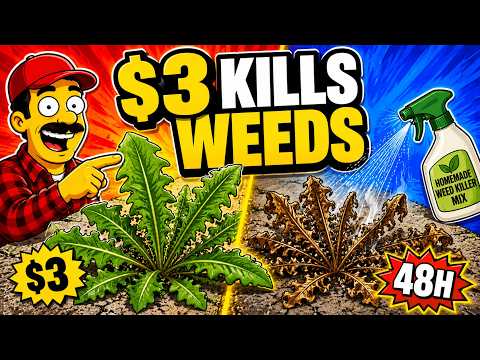 The Vinegar Weed Killer Trick Most People Get WRONG