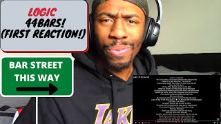 LOGIC- 44BARS! (FIRST REACTION!!) RATTPACK HE DID IT AGAIN!