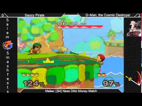 [SEB|Melee] Ness-Ditto Money Match [$4]: Saucy Pirate VS G~Man, the Cosmic Destroyer