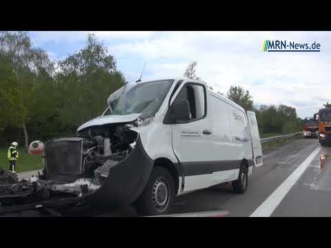 Mutterstadt A61 LKW Unfall -