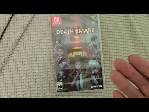 Unboxing Death Mark 2 II Aksys Nintendo Switch