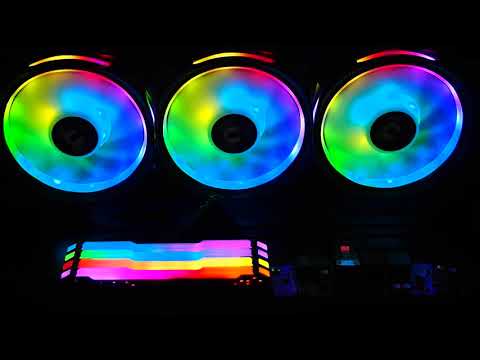 Ventiliatorius Thermaltake Riing Duo 12 RGB 3Pack Fan CL-F073-PL12SW-A video