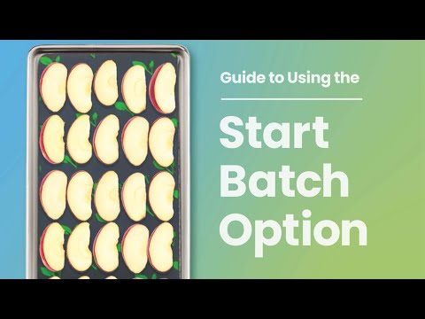 How to Use the ‘Start’ Batch