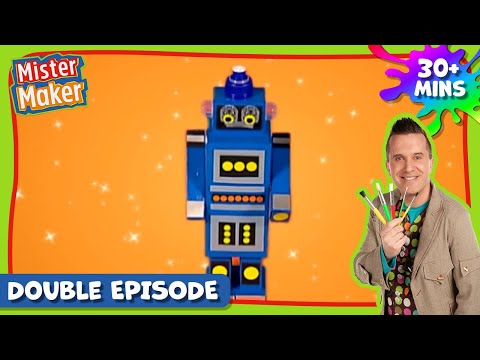 Mister Maker Comes To Town 🎨 Season 2, Episode 9-10 | DOUBLE FULL EPISODE - Arts & Crafts