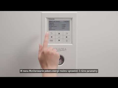 PL – Funkcja sprawdzenia zużycia energii pompy ciepła Panasonic Aquarea - zdjęcie