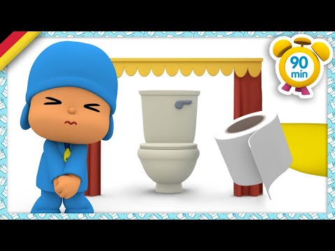 🚽 POCOYO DEUTSCH - Lauf zur Toilette [ 90 minuten ] | CARTOONS und SERIEN für KINDER
