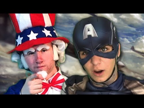 Miniatura de Captain America vs Uncle Sam