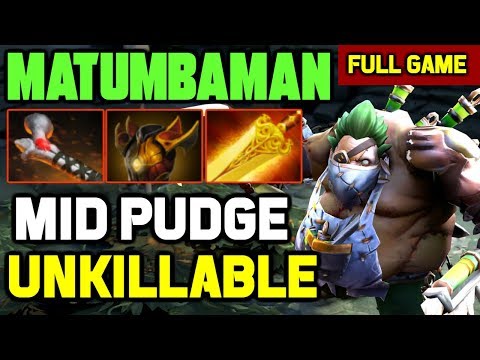 OMG! Matumba's New Favourite Mid Hero - Unkillable Pudge vs mid SF + Gorgc Antimage