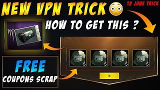 How To Get Free Crate Coupons In Pubg Mobile à¤® à¤« à¤¤ - new vpn trick get free scrap coupons in pubg mobile how to get free crate